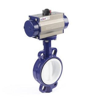 Pneumatic Fully Lined Butterfly Valves