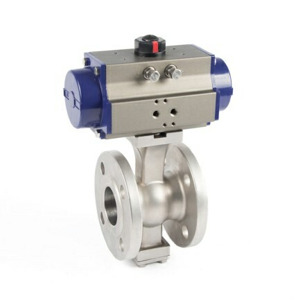 Pneumatischer Aktuator V-Typ geflochtener Ballventile