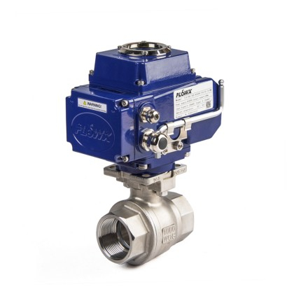 Electric Actuator 2-Piece Thread Ball Valves - Buy Electric Actuator 2 ...