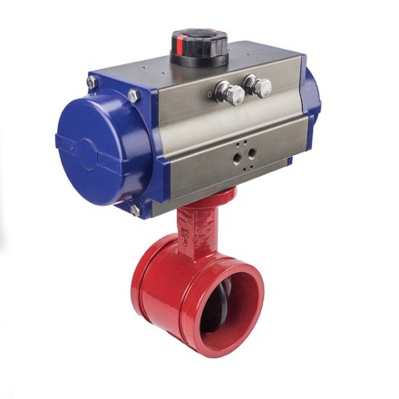 Pneumatic Fire Safety Butterfly Valves - Buy Pneumatic Fire Safety ...