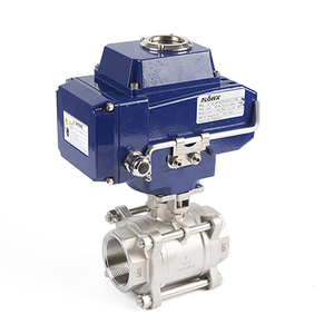 Electric Actuator 3-Piece Thread Ball Valves