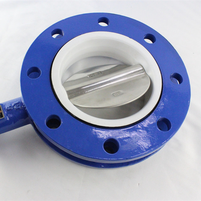 U Section Butterfly Valve Flange Connection 2 Inch