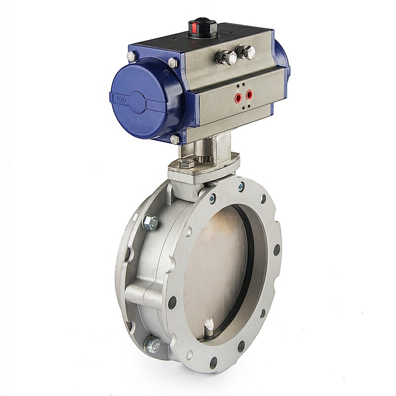 Butterfly Valve Double Flanged Worm Gear Actuator 26