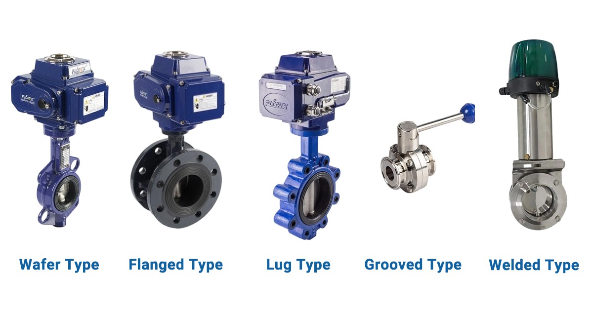 産業用システム向けバタフライバルブの接続形式と選定ガイド