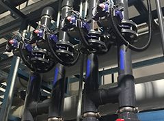 Progetto di trattamento permeato della spazzatura