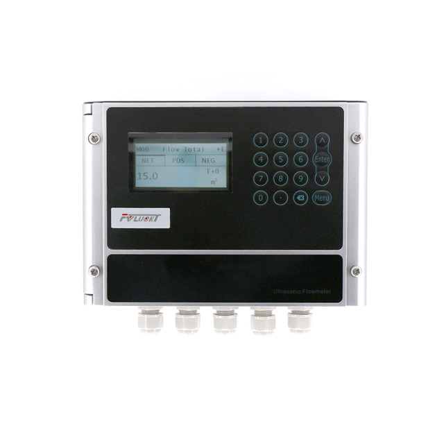 Multi Precision Ultrasonic Flowmeter with LCD Display