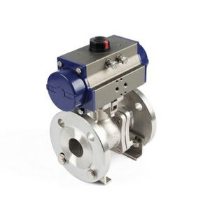 Pneumatic Flanged Ball Valve