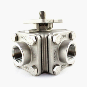 4 Way Stainless Steel Ball Valves Australia
