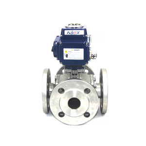 Electrically Actuated 3 Way Ball Valve